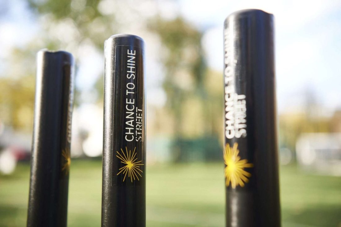 A pair of cricket stumps